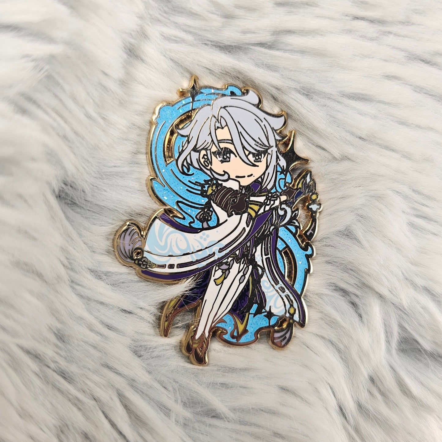 Kamisato Ayato Enamel Pin