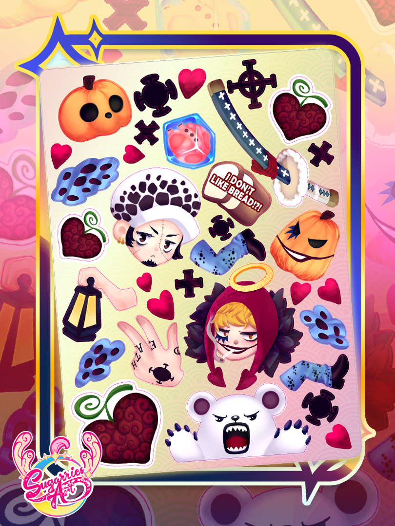 Lawless Pirate Sticker Sheet