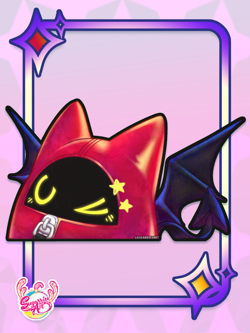 Devilish Boo Decal