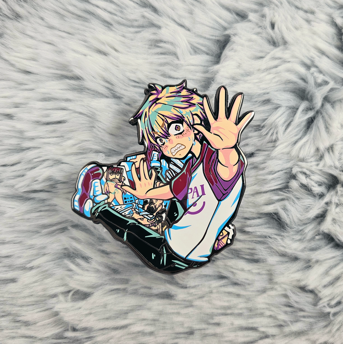 Devil Hunter Denji Enamel Pin