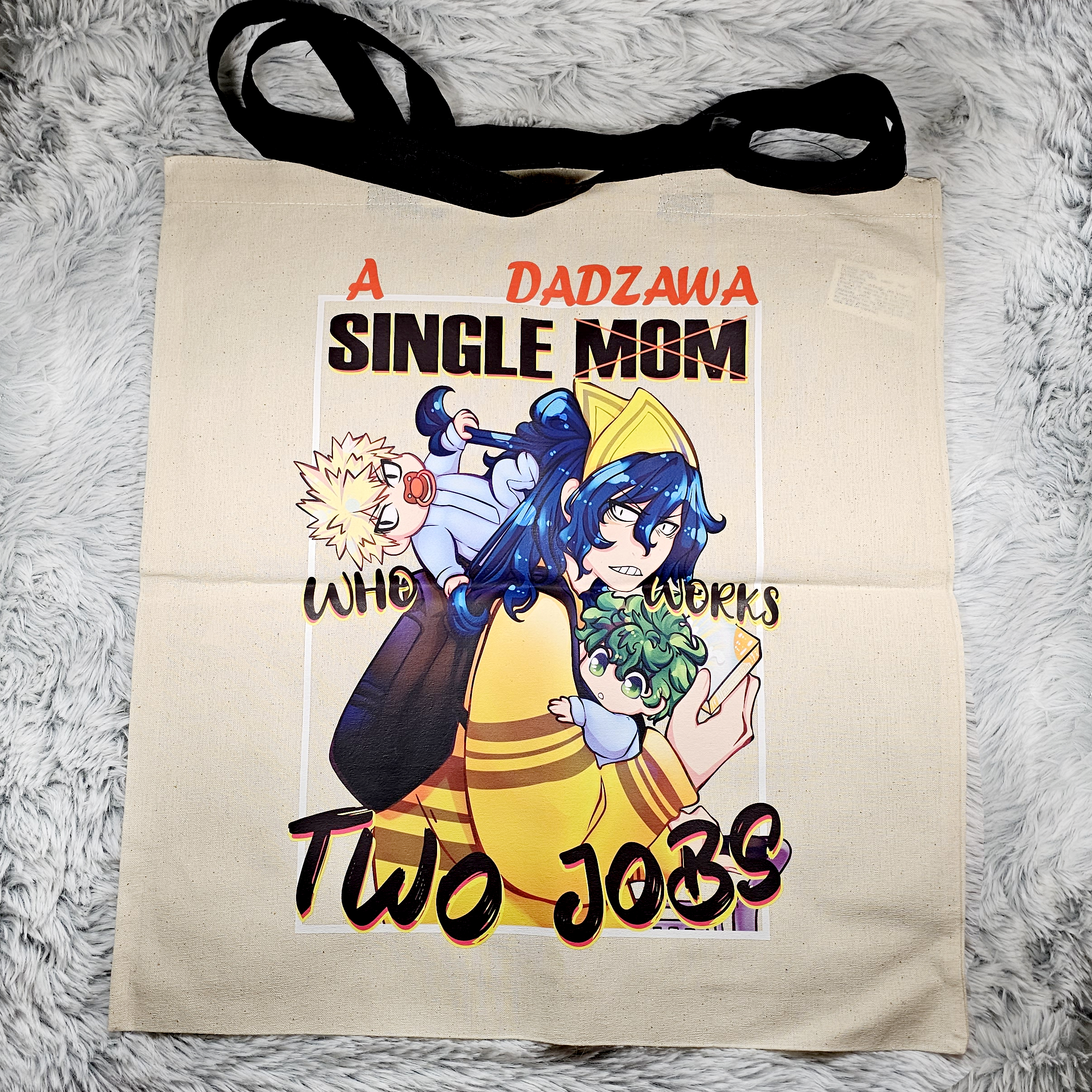 Single Hardworking Dadzawa Tote Bag