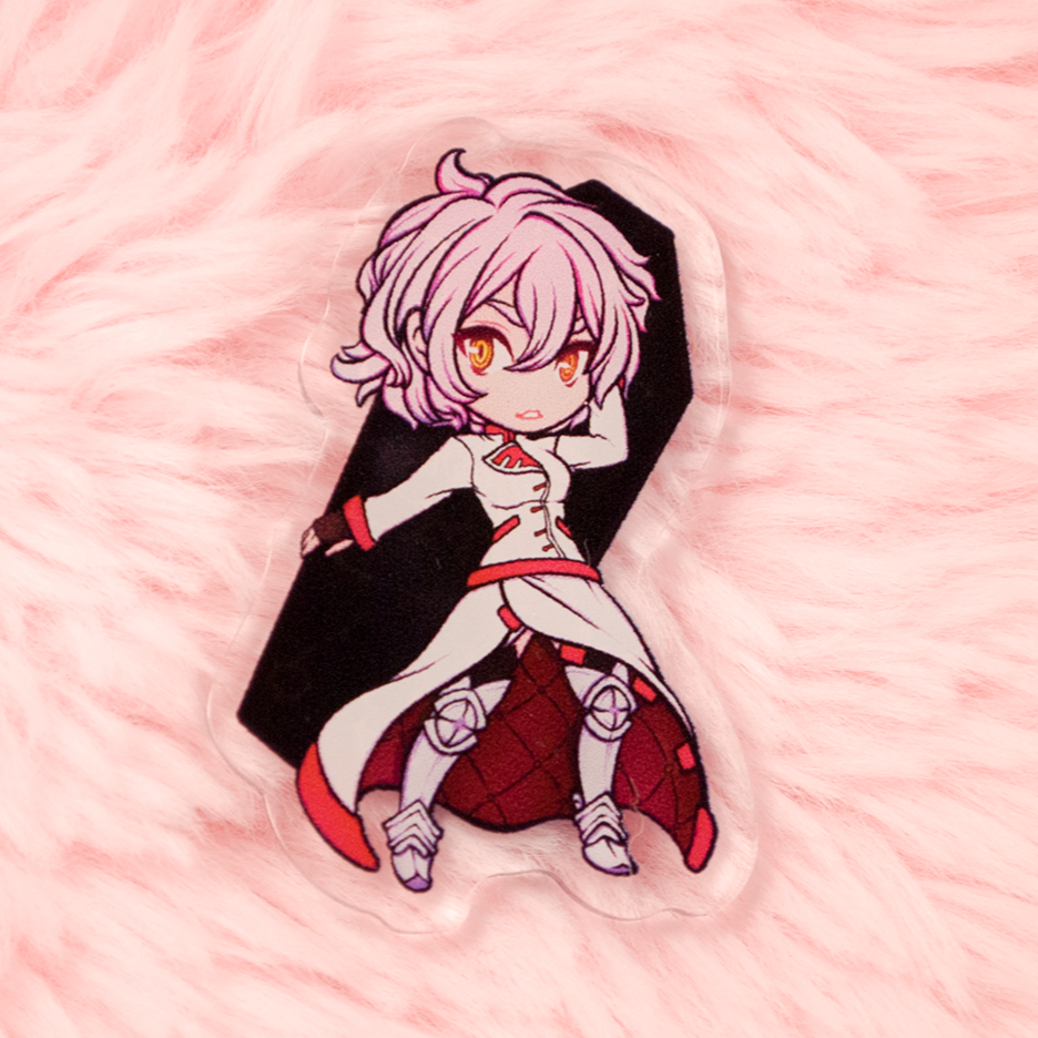 Vanitas No Carte Acrylic Pins