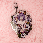 Load image into Gallery viewer, Shiggy Dual Holo/Clear Acrylic Charm
