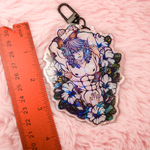 Load image into Gallery viewer, Shiggy Dual Holo/Clear Acrylic Charm
