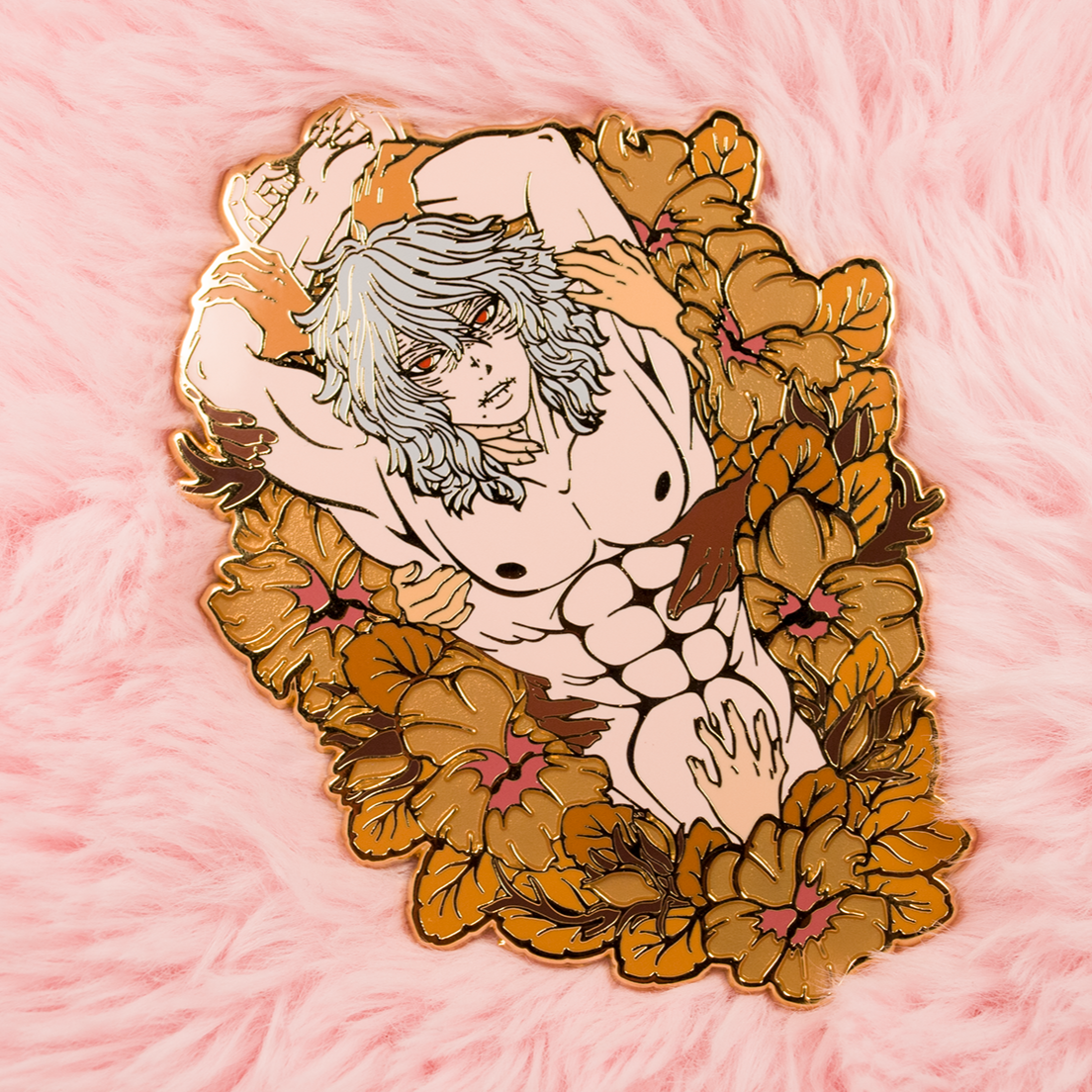 Forbidden Shiggy Enamel Pin - Nudey Collection