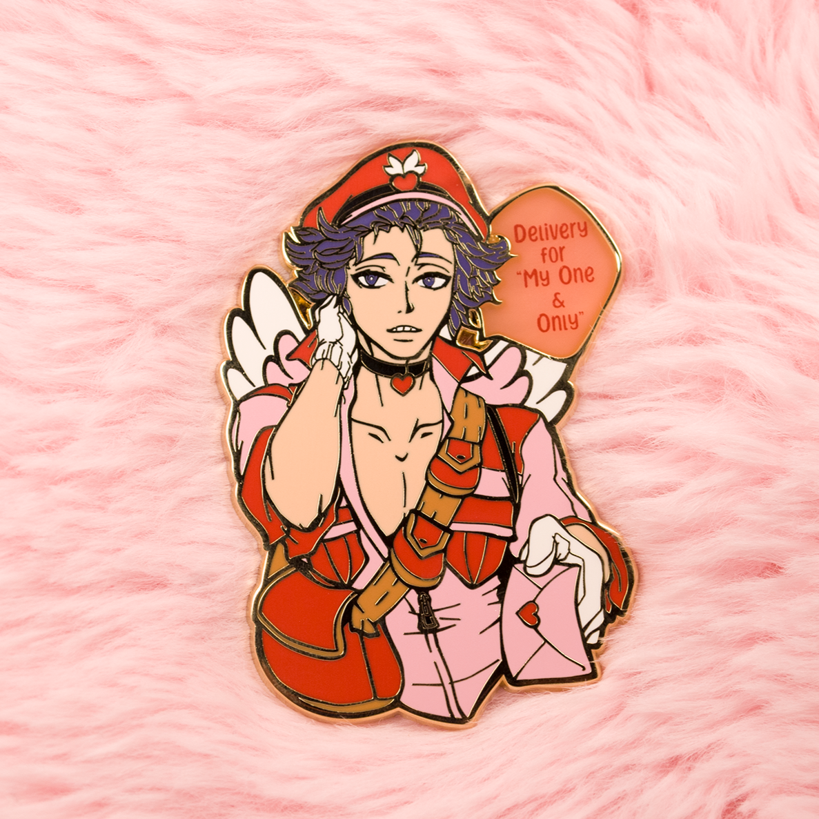 Special Delivery Valentines Hard Enamel Pins