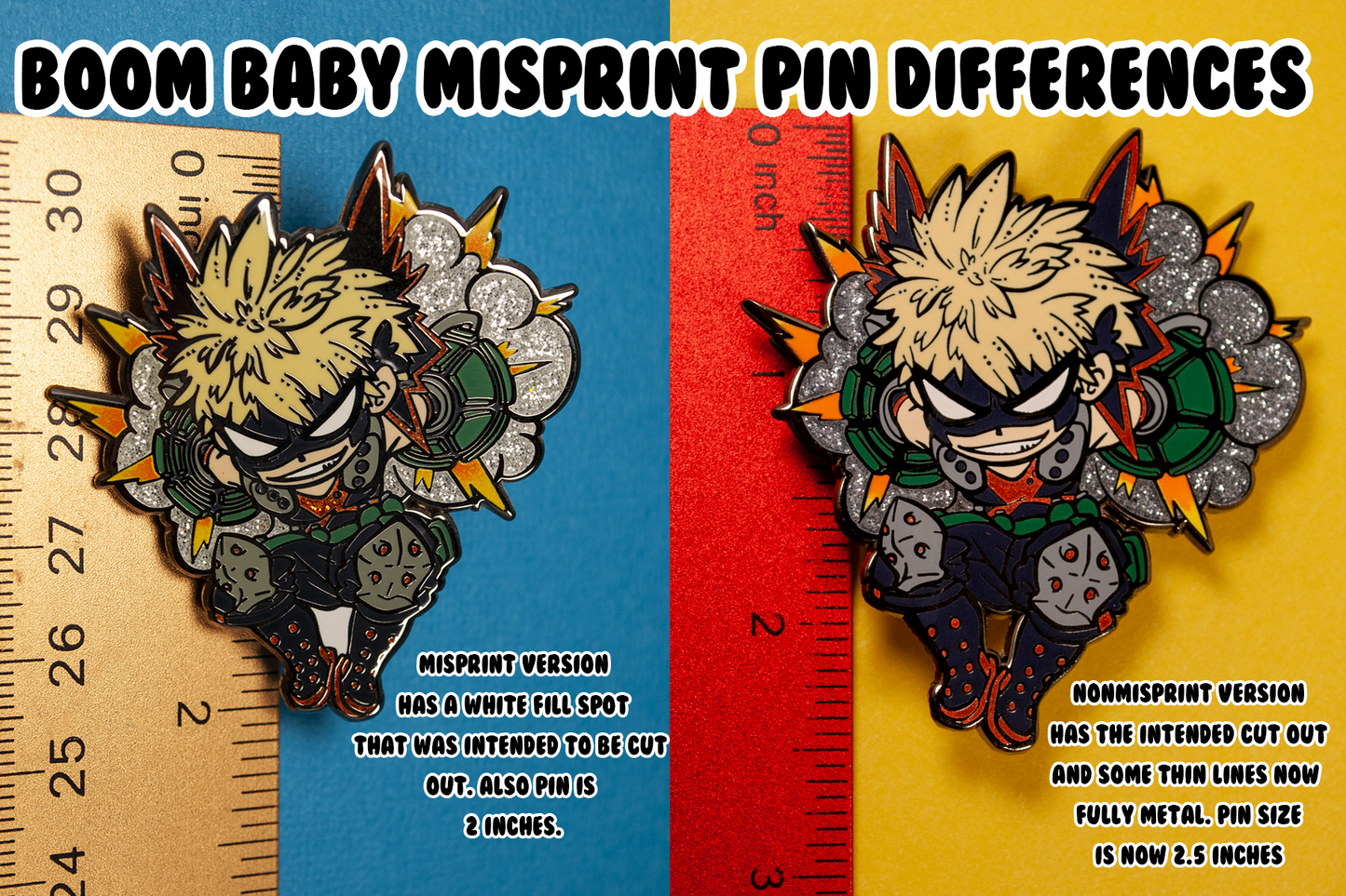 Boom Boom Baby Baku Enamel Pin