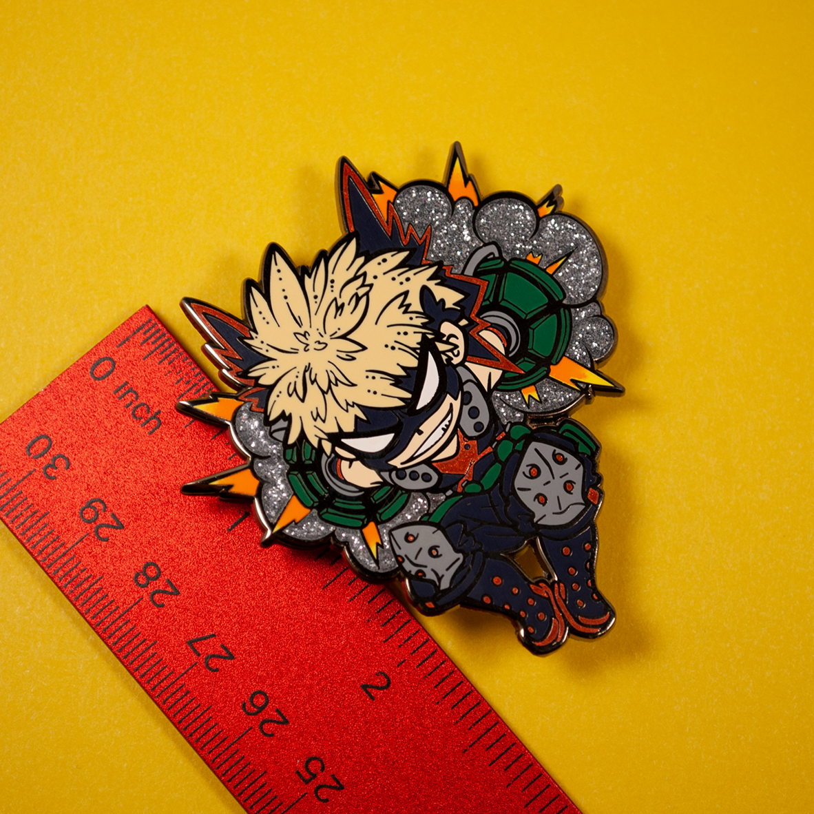 Boom Boom Baby Baku Enamel Pin