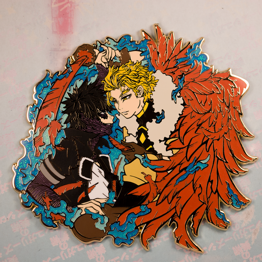 Dabi & Hawks - Dance of Feather & Fire Pin