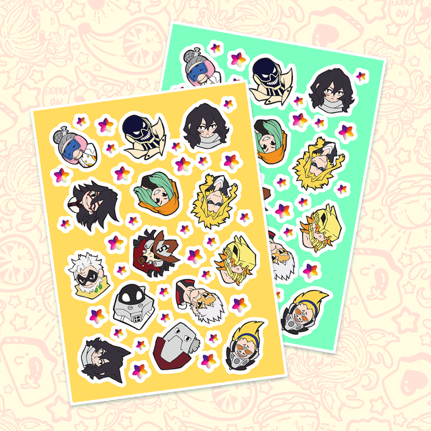 Quirky Mini Sticker Sheets