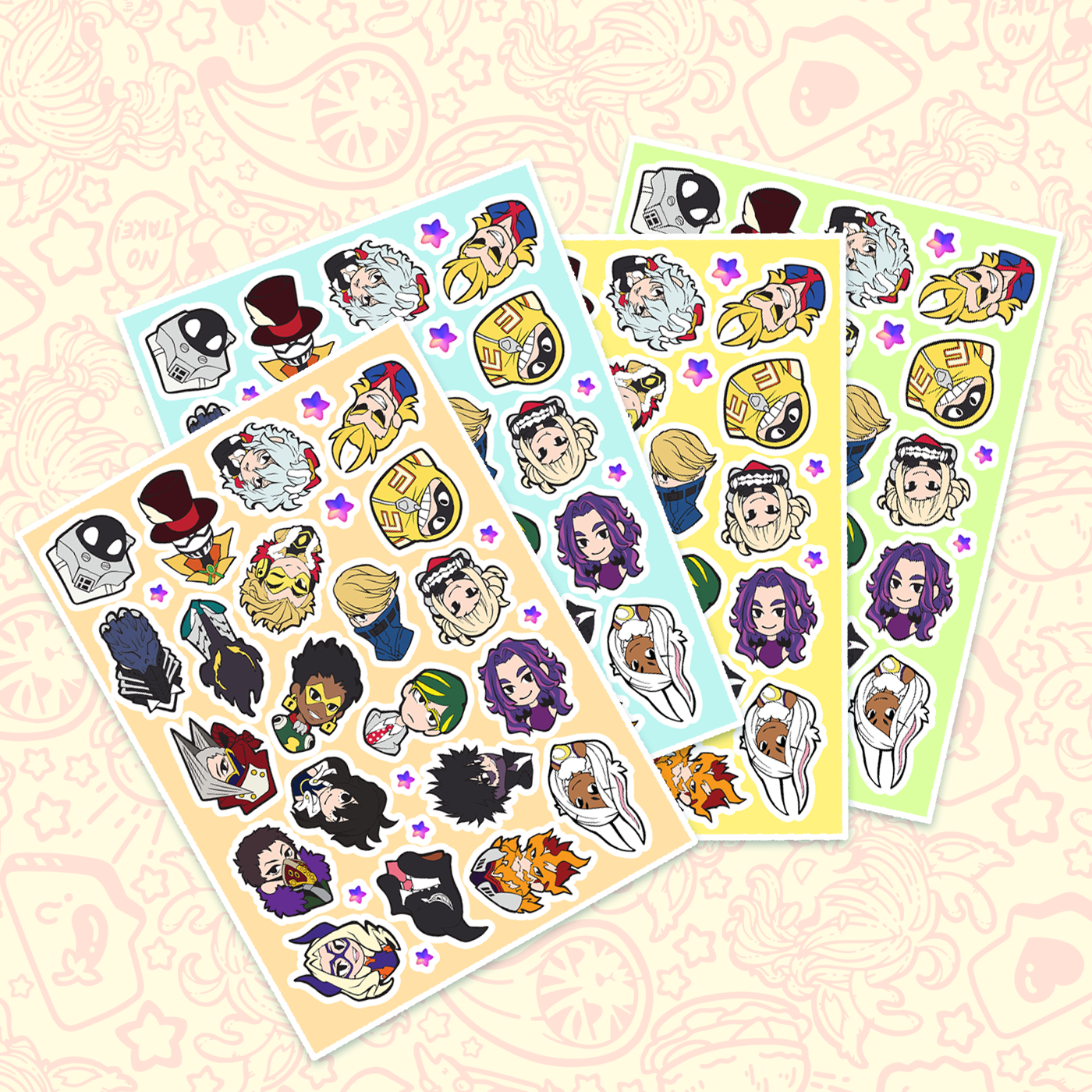 Quirky Mini Sticker Sheets