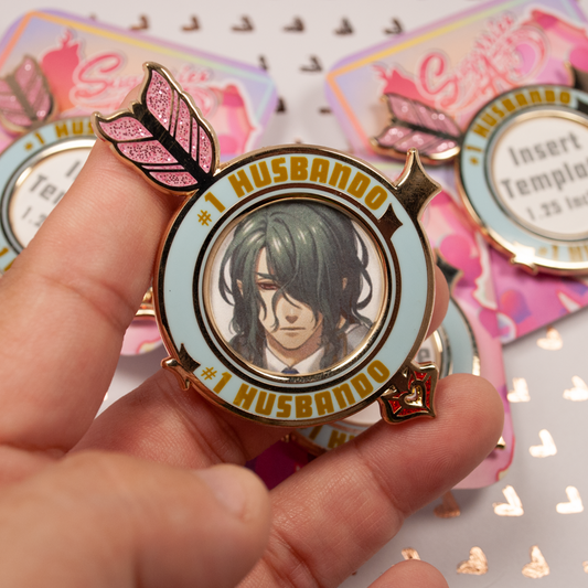 Husbando Badges Enamel Pin