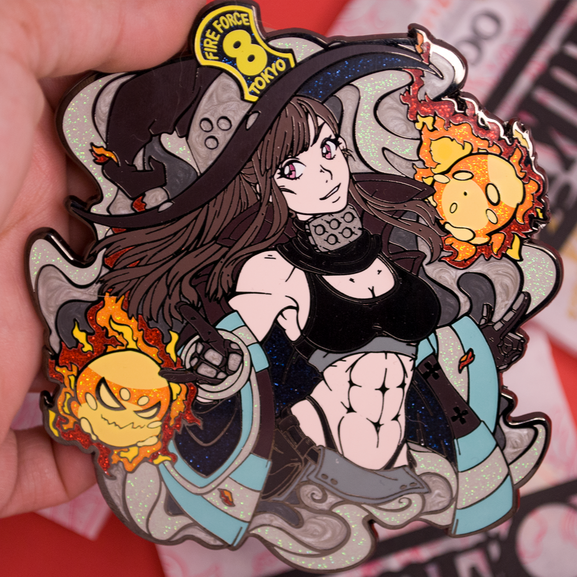 Flame Maiden Maki - Flame Force Pin Collection