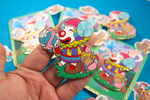 Load image into Gallery viewer, Villager Pietro - Campfire Friend Animal Crossing Pin Collection
