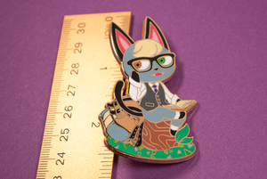 Villager Raymond - Campfire Friend Animal Crossing Pin Collection
