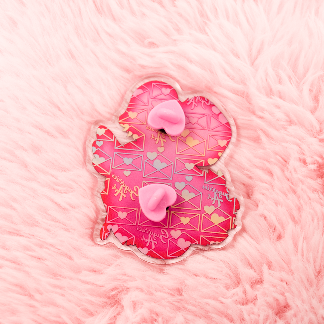 Special Delivery Valentines Acrylic Pins