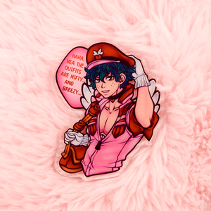 Special Delivery Valentines Acrylic Pins