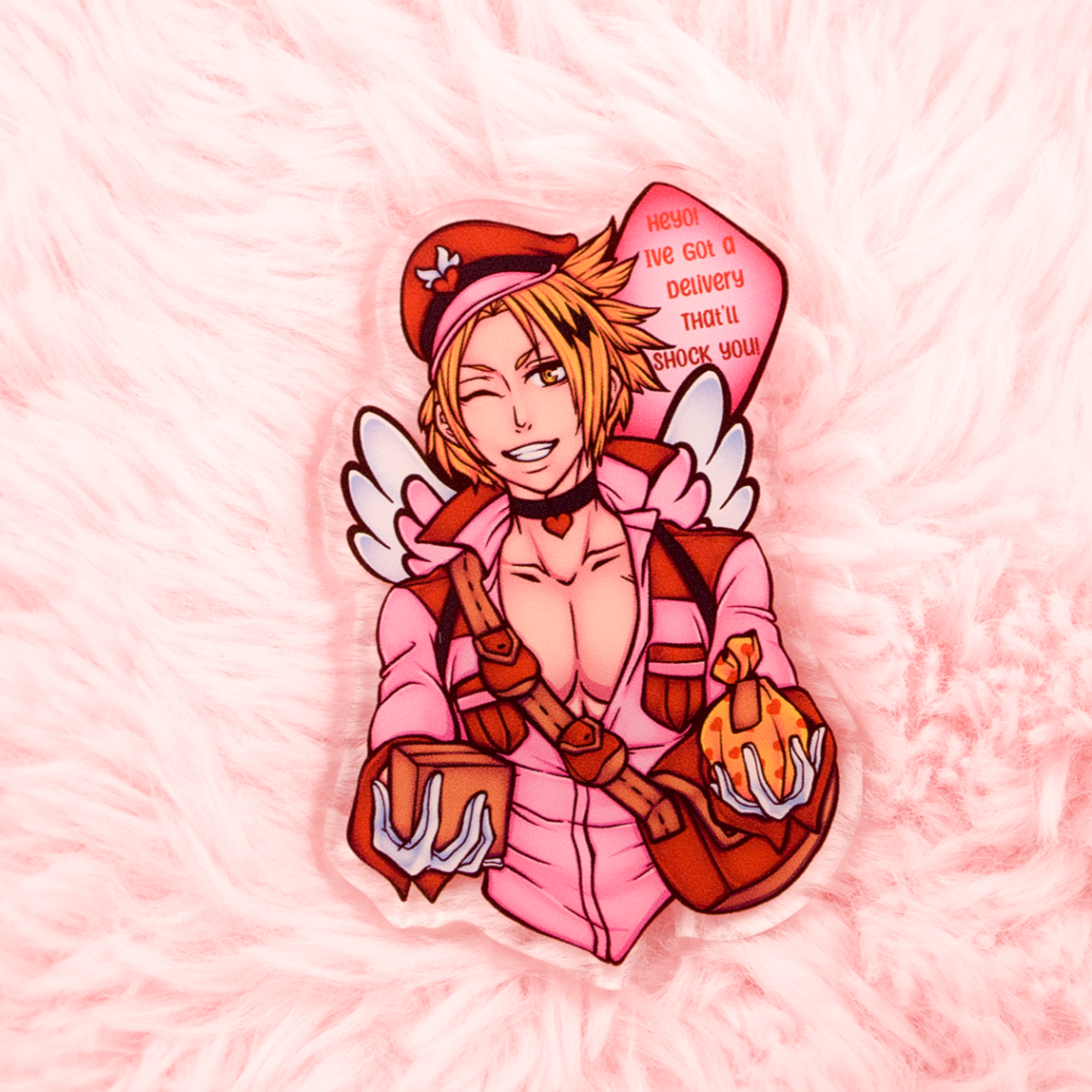 Special Delivery Valentines Acrylic Pins