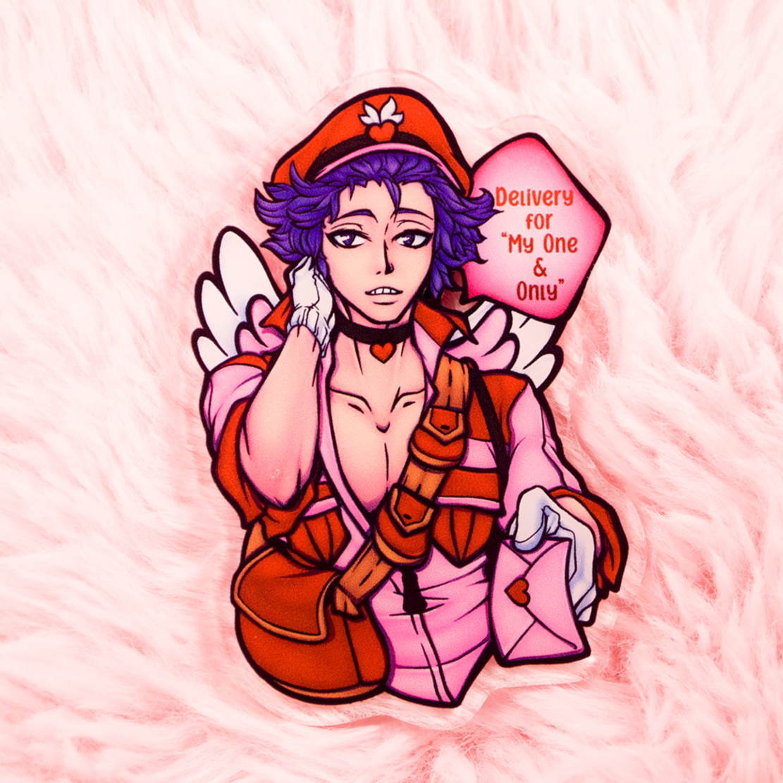 Special Delivery Valentines Acrylic Pins