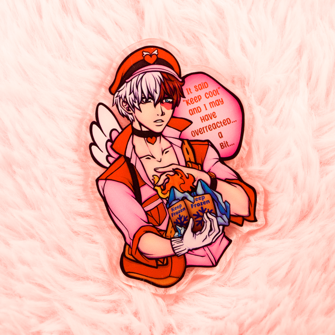 Special Delivery Valentines Acrylic Pins