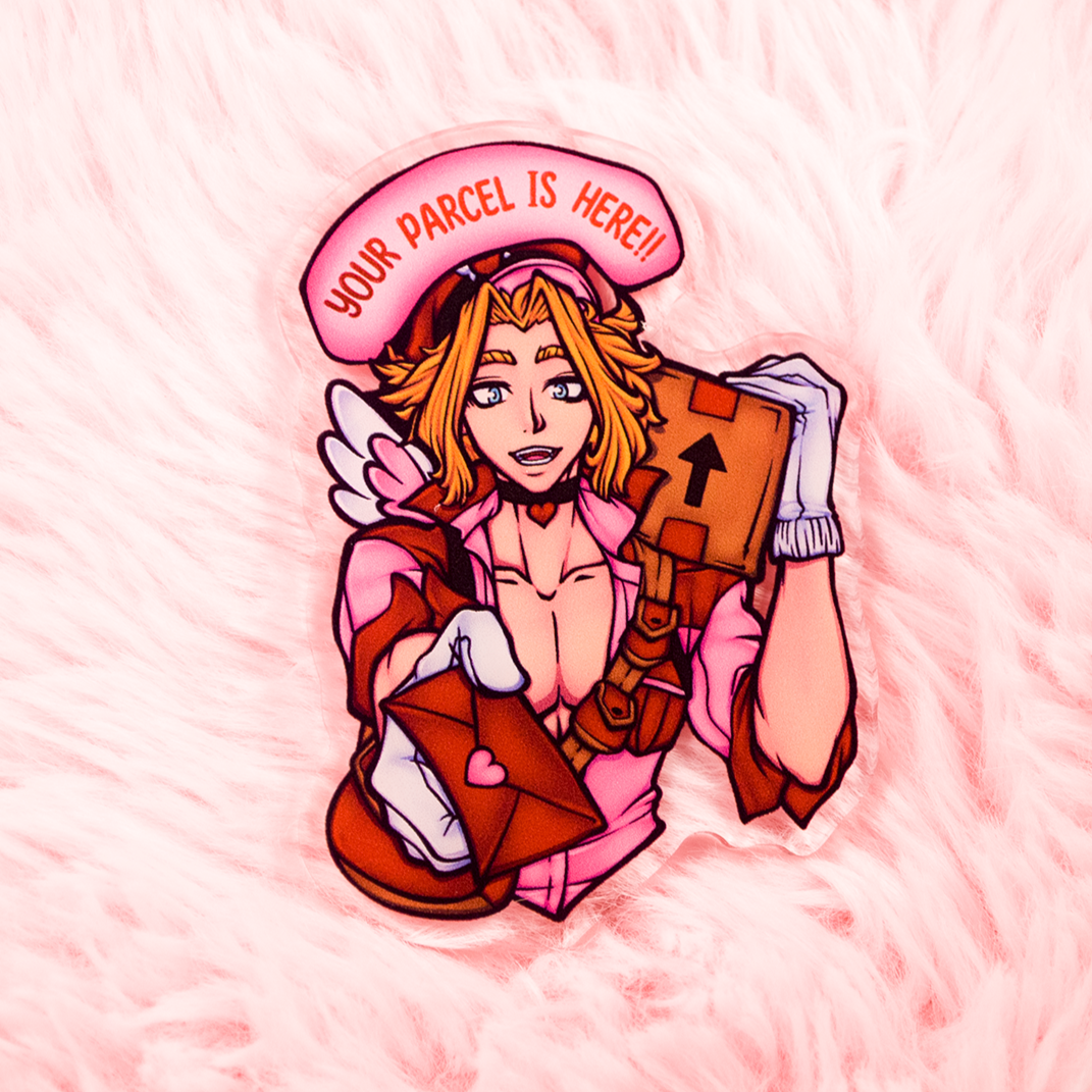 Special Delivery Valentines Acrylic Pins