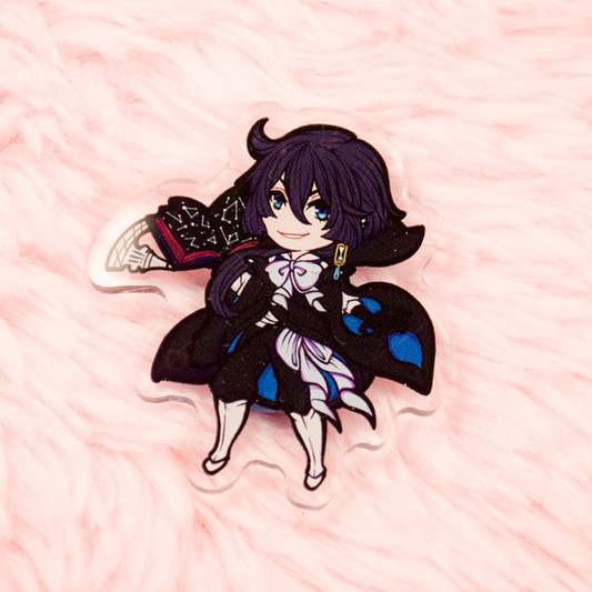 Vanitas No Carte Acrylic Pins