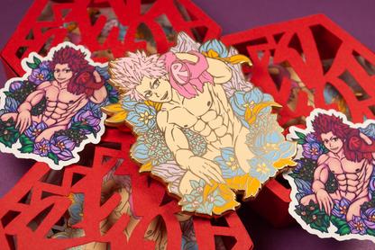 Red Riot Man - Nudey Pin Collection