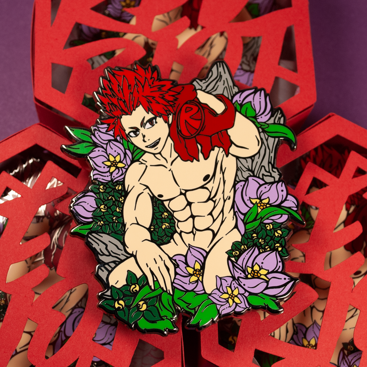 Red Riot Man - Nudey Pin Collection